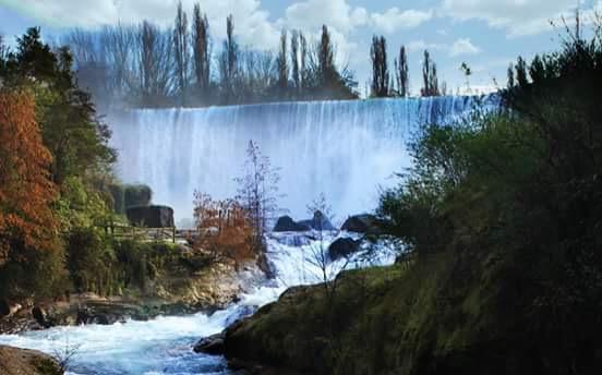 Cabanas Rucalhue Salto Del Laja Cabrero Eksteriør billede